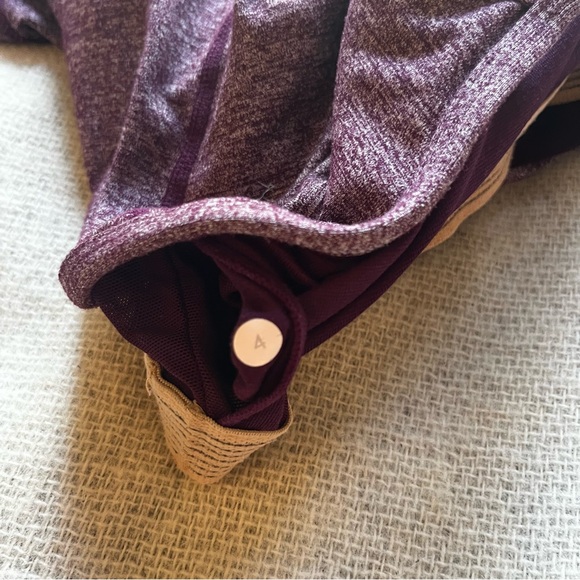 LULULEMON Power Y Tank - Heathered Plum - Picture 5 of 5